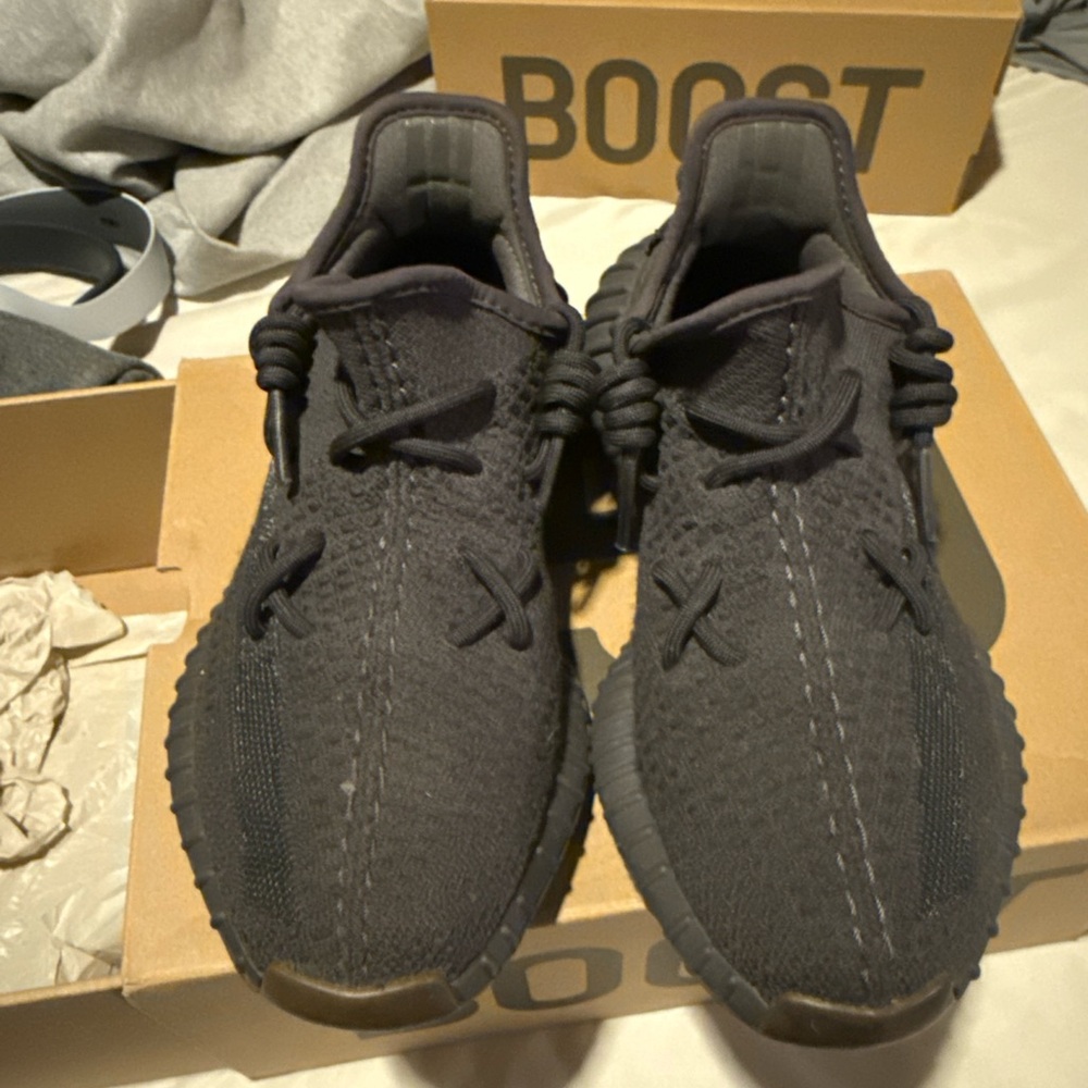 adidas Black Knit Sneakers